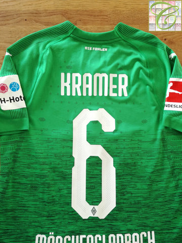 2018/19 Borussia Mönchengladbach 3rd EvoKnit Football Shirt Kramer #6