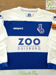 2014/15 MSV Duisburg Home Long Sleeve Football Shirt