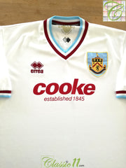 2009/10 Burnley Away Football Shirt