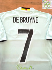 2016/17 Belgium Away Football Shirt De Bruyne #7