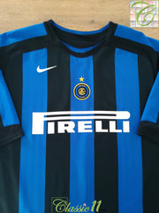 2005/06 Internazionale Home Football Shirt