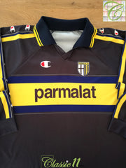 1999/00 Parma Away 'Basic' Long Sleeve Football Shirt