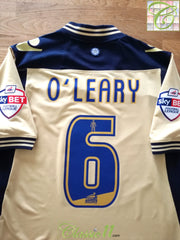 2013/14 Leeds United Away Body Fit Football League Shirt O'Leary #6 (XL)
