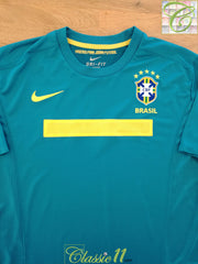 2011 Brazil Away Football Shirt