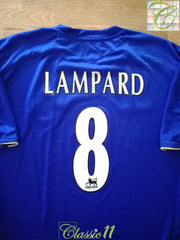 2005/06 Chelsea Home Premier League Football Shirt Lampard #8