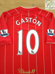 2012/13 Southampton Home Premier League Football Shirt Gastón #10