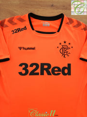 2018/19 Rangers Football Training Shirt - Orange
