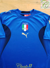 2006 Italy Home Football Shirt