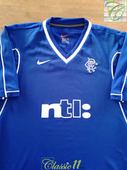 1999/00 Rangers Home Football Shirt (B)
