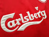 1996/97 Liverpool Home Football Shirt Fowler #9 (M)