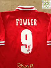 1996/97 Liverpool Home Shirt Fowler #9
