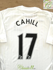 2007/08 Everton Away Premier League Football Shirt Cahill #17