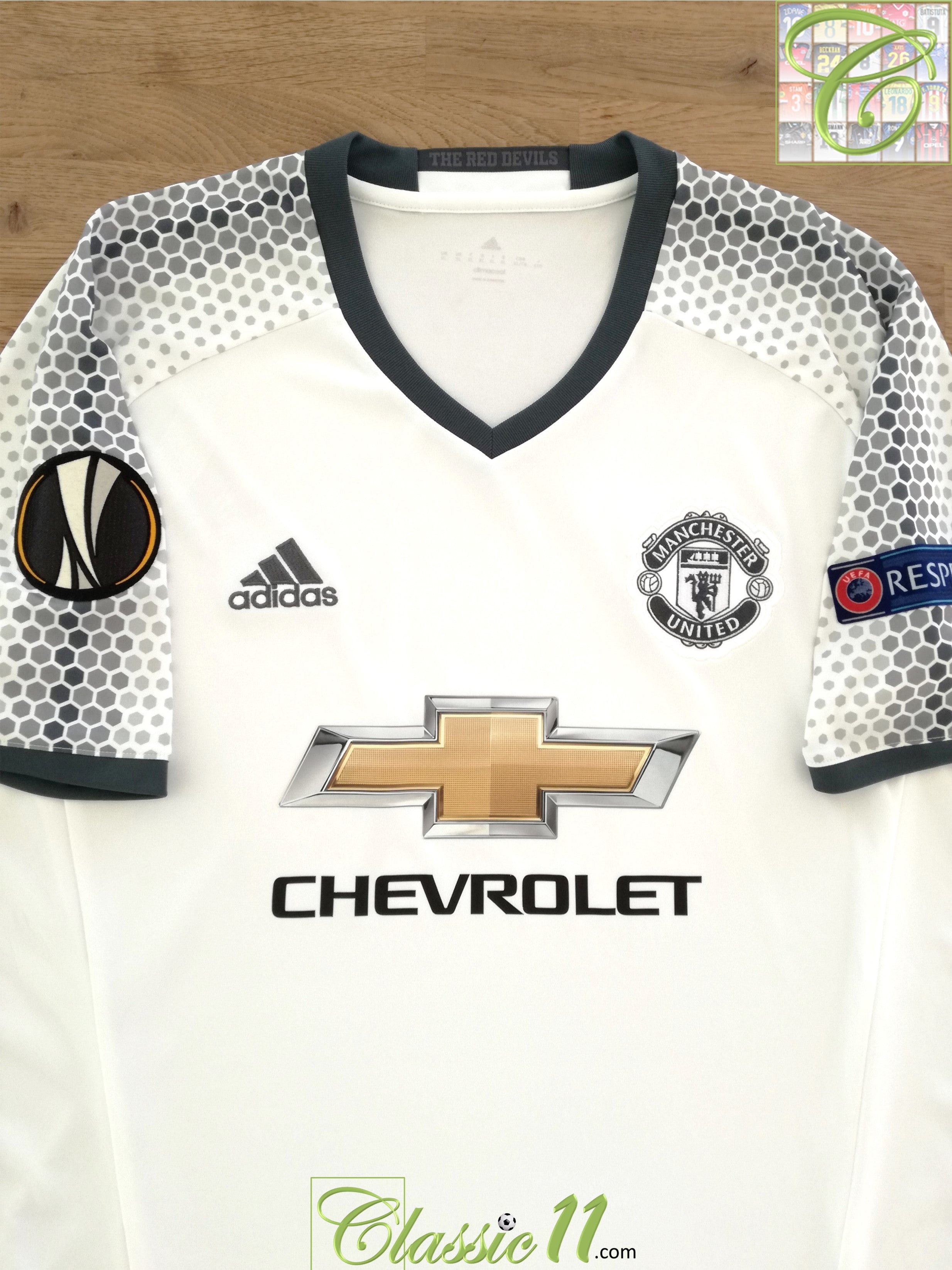 2016/17 Man Utd 3rd Europa League Football Shirt