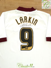 2007/08 Northampton Town Away Football Shirt Larkin #9