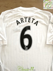 2007/08 Everton Away Premier League Football Shirt Arteta #6 (XL)