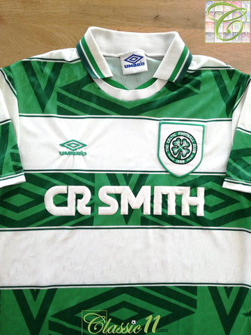 1993/94 Celtic Home Football Shirt