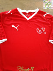 2008/09 Switzerland Home Football Shirt