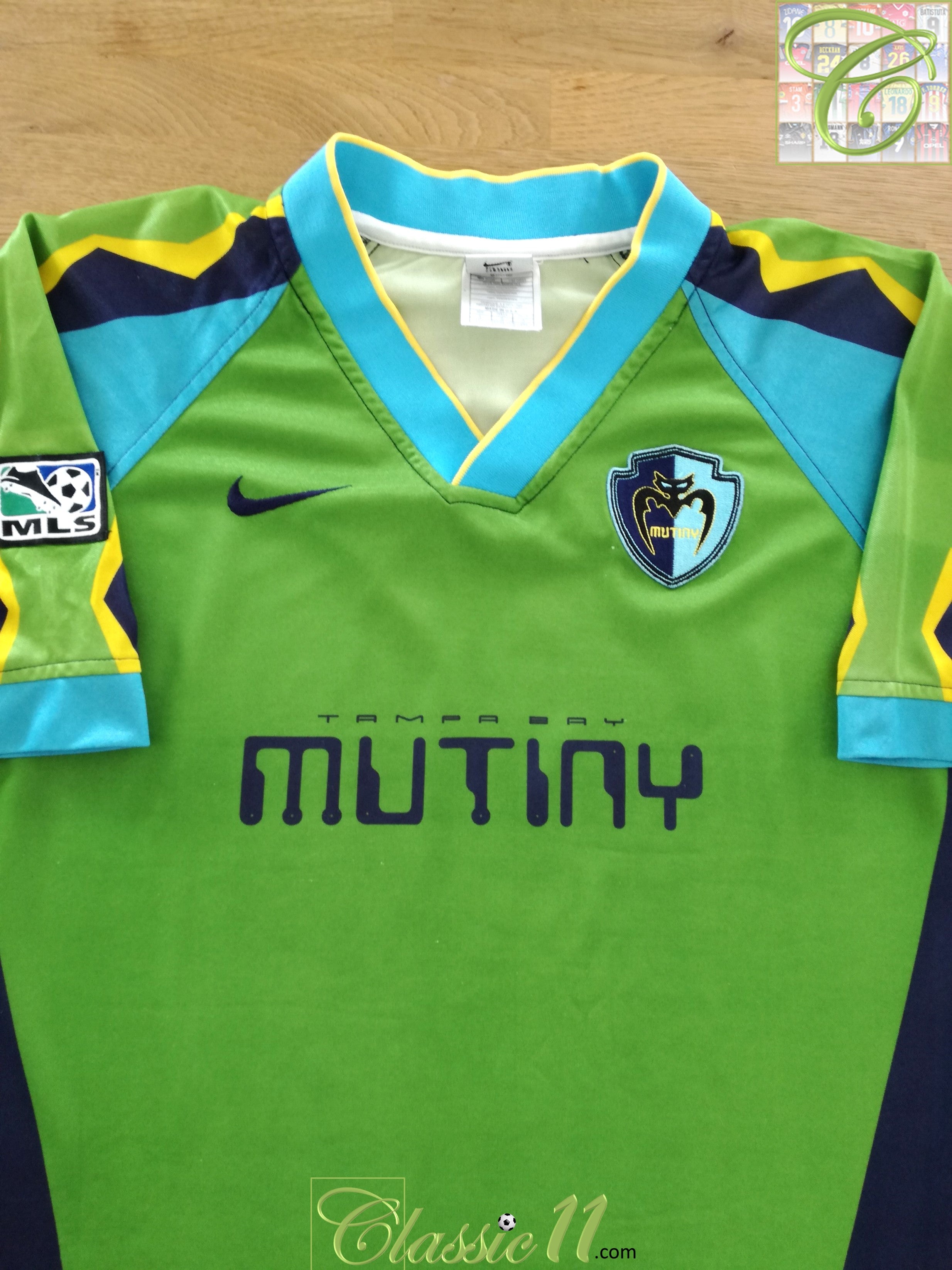 1995 Tampa Bay Mutiny Home MLS Football Shirt (L)