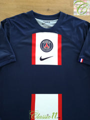 2022/23 PSG Home Football Shirt