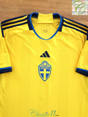 2022/23 Sweden Home Football Shirt