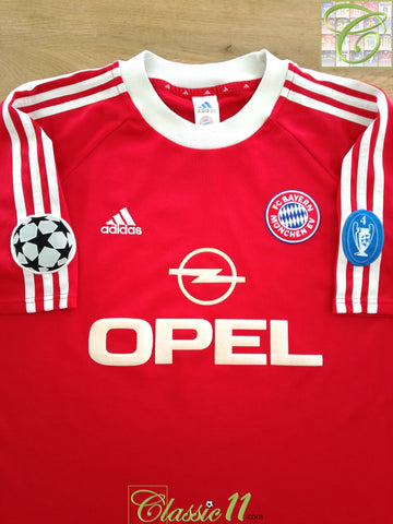2001/02 Bayern Munich Champions League Football Shirt