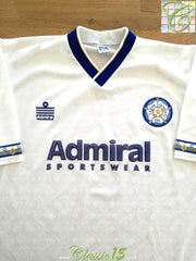 1992/93 Leeds United Home Football Shirt