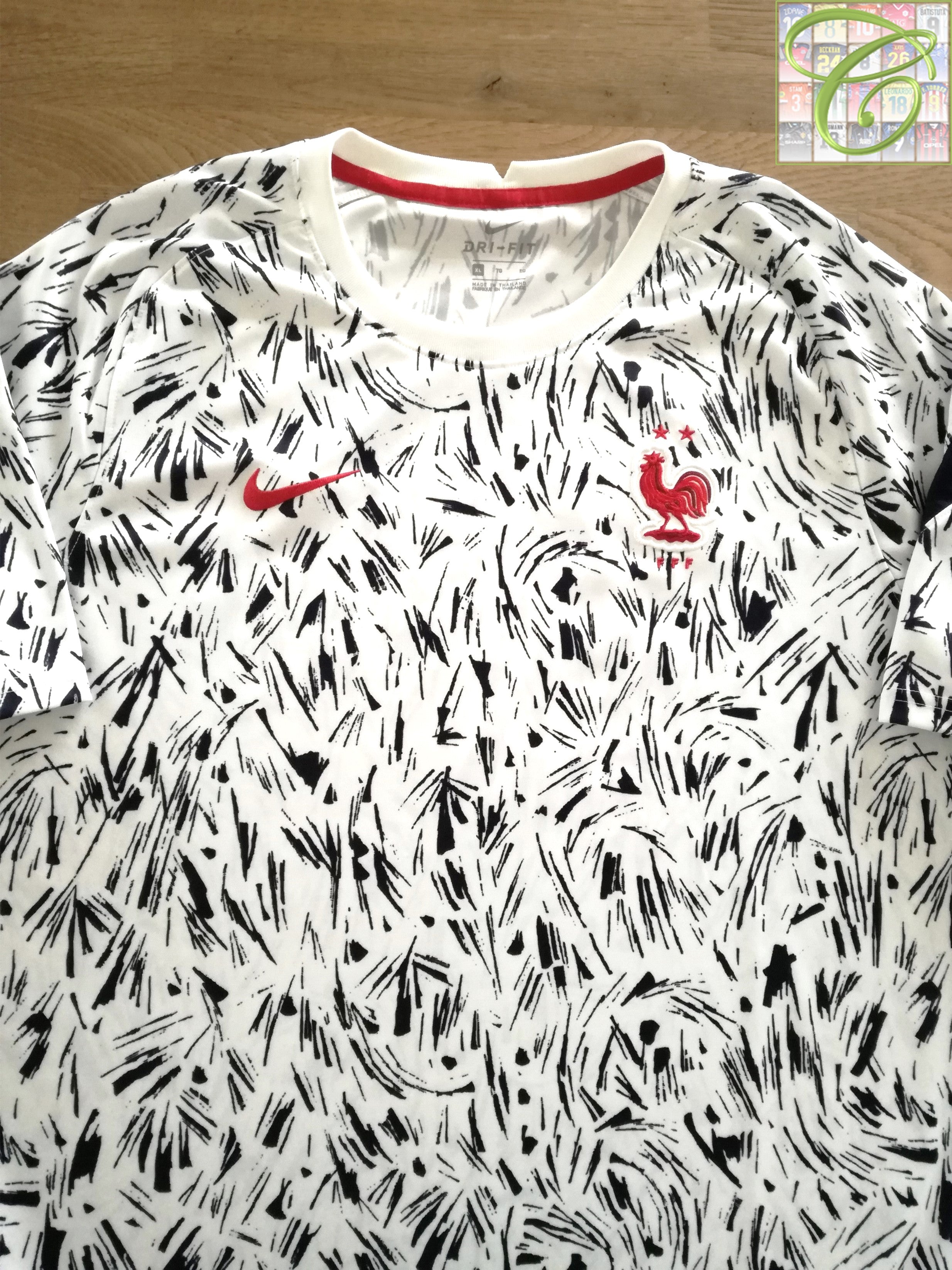 2020/21 France Pre-Match Training Shirt