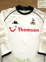 2002/03 Tottenham Home Long Sleeve Football Shirt