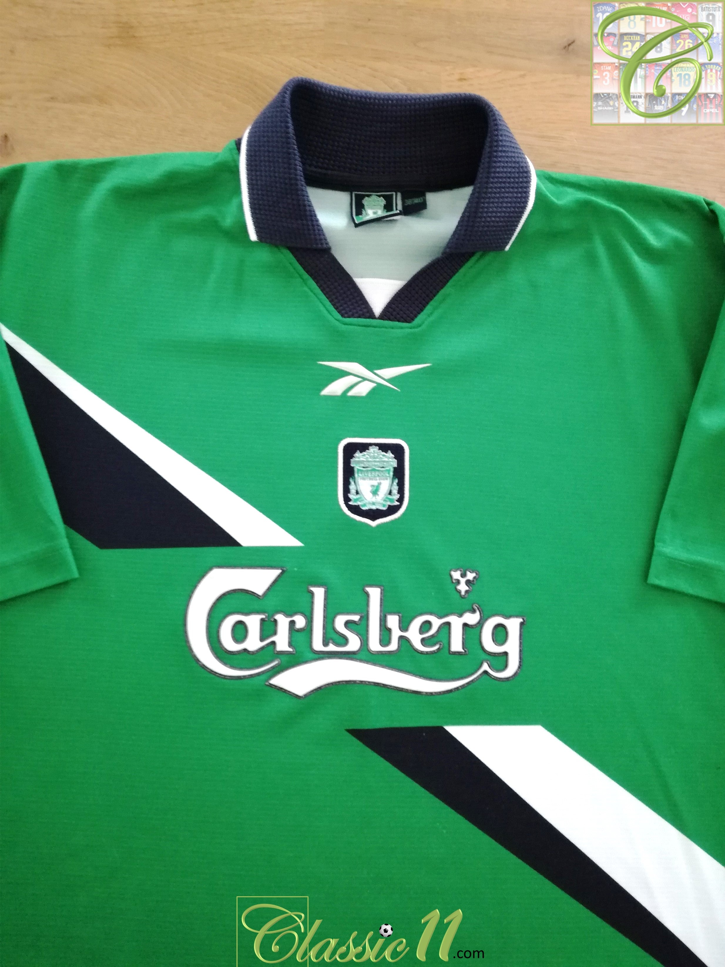 1999/00 Liverpool Away Football Shirt