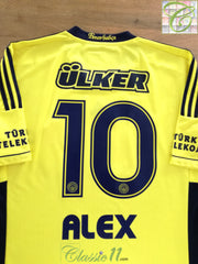 2011/12 Fenerbahçe 4th Football Shirt Alex #10