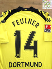 2009/10 Borussia Dortmund Home Bundesliga Football Shirt Feulner #14