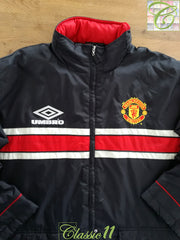 1998/99 Man Utd Padded Bench Coat