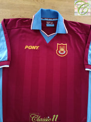 1997/98 West Ham Home Football Shirt
