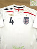 2007/08 England Home Football Shirt Gerrard #4