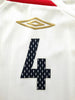 2007/08 England Home Football Shirt Gerrard #4 (M)