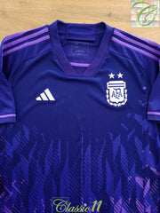 2022 Argentina Away Football Shirt