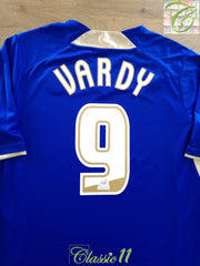 2013/14 Leicester City Home Football League Shirt Vardy #9