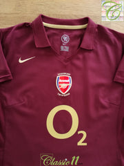 2005/06 Arsenal Home Woman's Football Shirt