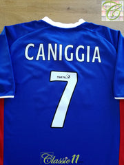 2001/02 Rangers Home SPL Football Shirt Caniggia #7