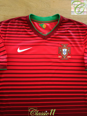 2014/15 Portugal Home 'Centenary' Football Shirt