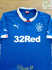 2014/15 Rangers Home Football Shirt