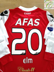 2011/12 AZ Alkmaar Home Eredivisie Match Worn Football Shirt Elm #20