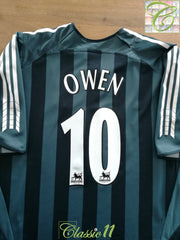 2005/06 Newcastle Utd Away Premier League Football Shirt Owen #10