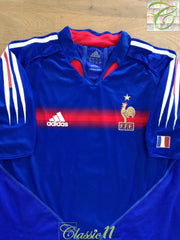 2004/05 France Home Player Issue Football Shirt