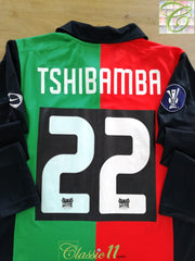 2008/09 NEC Nijmegen Home Europa League Long Sleeve Football Shirt Tshibamba #22