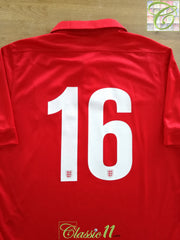2013 England Away '150th Anniversary' Player Issue Football Shirt #16 (XL)