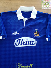 1989/90 Wigan Athletic Home football Shirt