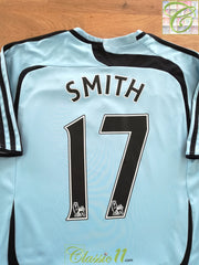 2007/08 Newcastle United Away Premier League Football Shirt Smith #17