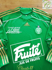 2009/10 Saint Etienné Home Formotion Long Sleeve Football Shirt