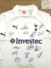 2011/12 Tottenham Home Cup Football Shirt (Squad Signed)